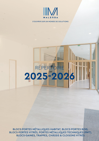 Répertoire produits MALERBA 2025/2026